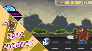 Cowardly Heroes: Running Game screenshot 2