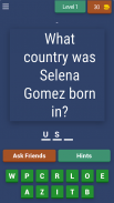 SELENA GOMEZ QUIZ screenshot 3