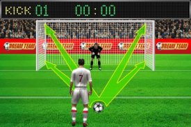 Football penalty. Shots on goal. screenshot 3