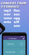 Audio Converter MP3 WAV WMA FLAC AMR AAC OGG etc. screenshot 0