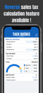 Calcul Taxes Québec | TPS TVQ screenshot 0