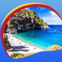 Grèce plages fonds d'écran Icon