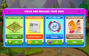 Idle Zoo - Animal Park screenshot 2