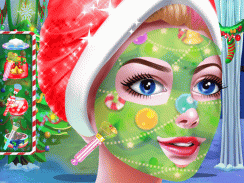 Christmas Princess Makeup and Dress Up Salon Game screenshot 6