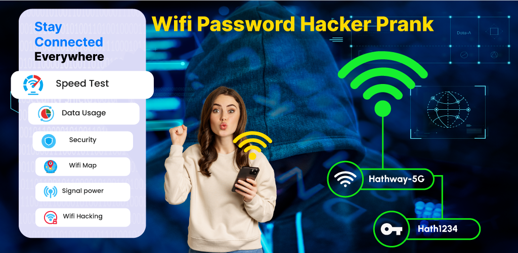 WiFi Password Hack Prank App Stats: Downloads, Users and Ranking in Google  Play