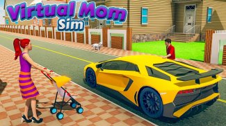 Mãe Virtual Família Feliz Mãe Simulador screenshot 7