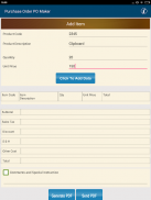 Invoice & Purchase Order Maker screenshot 13