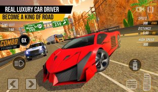 Racing in Highway Car 2018: City Traffic Top Racer screenshot 6