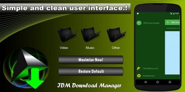 IDM+ Download Manager free screenshot 1