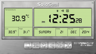 Temperature Alarm Clock screenshot 5