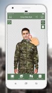 Army Suit Photo Editor screenshot 1