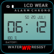 Retro LCD Wear Watchface screenshot 7