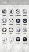 Noble Panda GO Launcher Theme screenshot 2