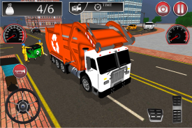 Garbage Trash Dump Truck Driving screenshot 3