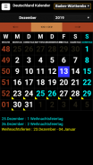 Deutschland Kalender screenshot 3