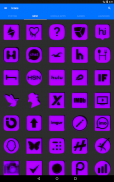 Purple and Black Icon Pack Free screenshot 5