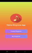 My Name Ringtone screenshot 2