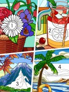 Coloring - color by number screenshot 6