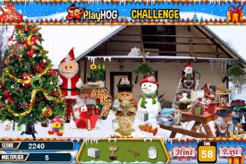 Challenge #166 Christmas Snow Free Hidden Objects screenshot 2