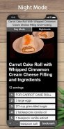 Delicious Carrot Cake Recipe screenshot 1