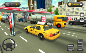 Taxi driving Simulator 2020-Taxi Sim Driving Games screenshot 1