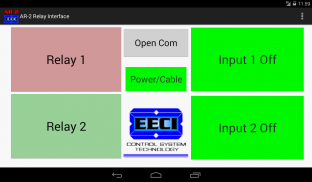 AR-2 USB Relay Control App screenshot 2