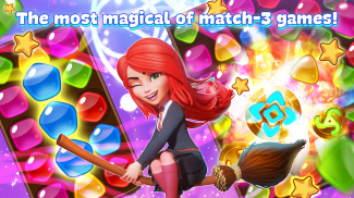Charms of the Witch: Mystery Magic Match 3 Game screenshot 1