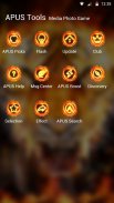 Flame Cool Tiger- APUS Launcher Free Theme screenshot 3