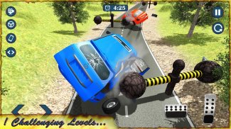 Araba Kazasında Simülatörü: Kiriş Hasar Kazaları screenshot 2