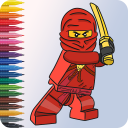 How to draw ninja characters Icon