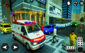 Stickman Rescue Patient: Ambulance game 2020 screenshot 0