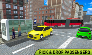 รถไฟฟ้าใต้ดิน รถบัส เกม : รถบัส จำลอง screenshot 1