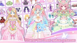 Anime Princess Dress Up Game screenshot 3