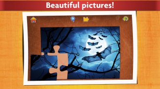 Puzzlespiel Halloween Kinder screenshot 6