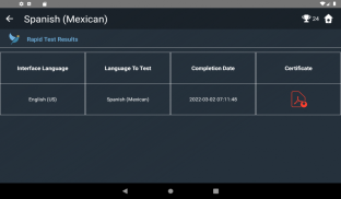 Mexican Spanish Language Tests screenshot 8