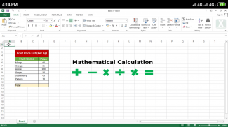 Learn MS Excel Basics screenshot 3