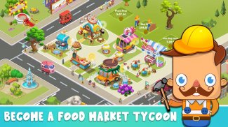 Idle Food Stalls Tycoon screenshot 5