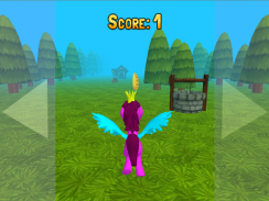 Bieganie pony 3D trochę wyścig screenshot 6