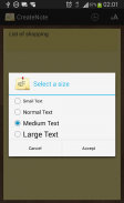 CreateNote screenshot 1