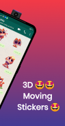 Moving Sticker - Cute Animated screenshot 3