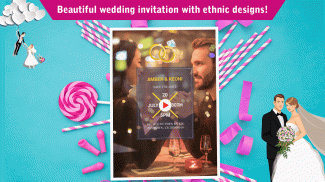 Wedding Card Design & Photo Video Maker With Music screenshot 4