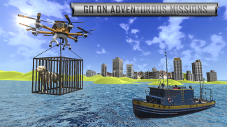 Animal Rescue Games 2020: Drone Helicopter Game screenshot 0