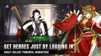 Lord of Heroes: anime games screenshot 4