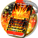 Flames Animated Keyboard Theme