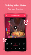 Birthday Video Maker screenshot 2