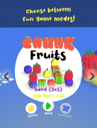 Chunk Fruits - Match-3 Puzzler screenshot 2