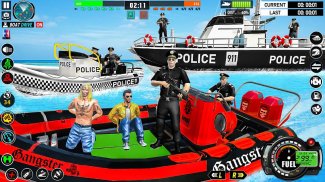Police Boat Crime Shooting Gam screenshot 3