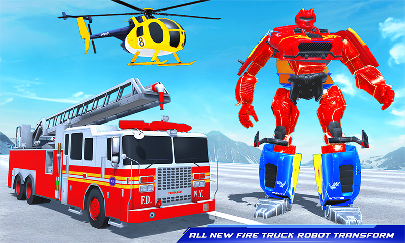 911消防车真机器人改造游戏 下载android Apk Aptoide