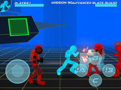Stickman Neon Street Fighting screenshot 3