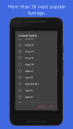 Guitar Tuner - tune in Standard, Drop or any tone screenshot 2